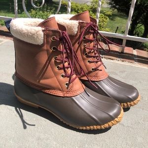 Tommy Hilfiger TW Russel Brown Duck Boots